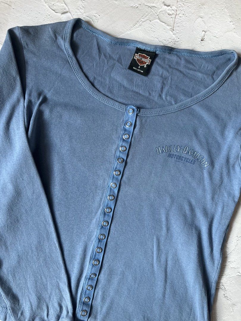 Vintage Harley Davidson Buttoned Longsleeve (Category: Coats, Jackets and Outerwear) located in Makati City. Submitted by hdn.rck (Listing ID 1463231575, Image 2). Description: .