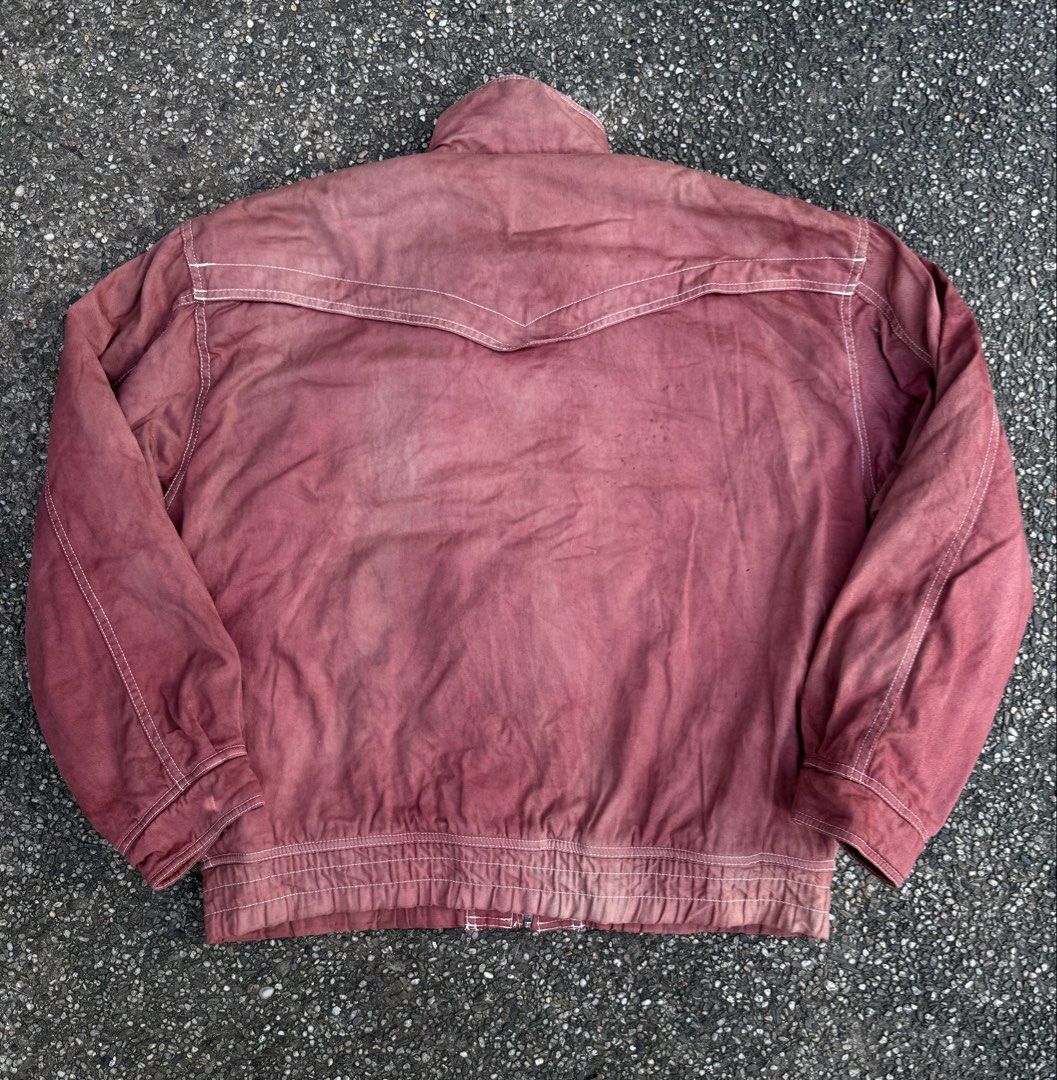 Vintage Kearney House Garment-dyed Multipocket Bomber (Category: Coats, Jackets and Outerwear) located in Quezon City. Submitted by though.bare (Listing ID 1463233640, Image 2). Description: Fits on L up to XL for Men In good, worn condition. Width : 26" Length : 25.5" Sleeve : 22" Shoulder : 22" No when-worns. Listings not marked sold/reserved are available. These are preloved/used items, manage expectations. Visit my profile for more!.