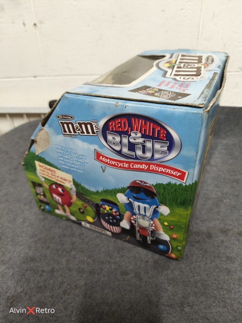 Vintage M&M Motorcycle Candy Dispenser (Category: Vehicle & Diecast Models) located in Manila. Submitted by alvinretro (Listing ID 1463232653, Image 2). Description: Tayuman, Manila.