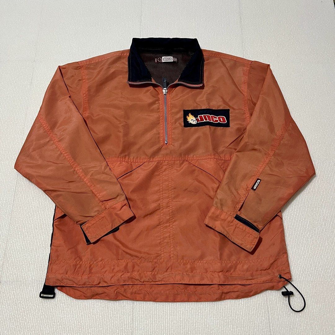 vintage y2k jnco nylon jacket flamehead (Category: Activewear) located in Malay. Submitted by oplt_dept. (Listing ID 1463232796, Image 1). Description: -exellent condition -vintage Y2K essentials -size:Large -width:22.5 -length:27 -made in korea.