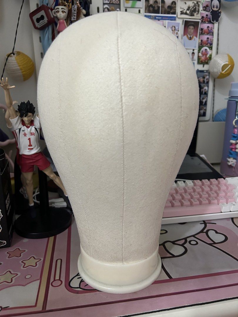 Wig head (Category: Other Accessories) located in Manila. Submitted by riasmallworldofclothing (Listing ID 1463246073, Image 3). Description: Can lower to ₱250 if PAYO Parañaque Location GogoExpress MOD Gcash MOP.