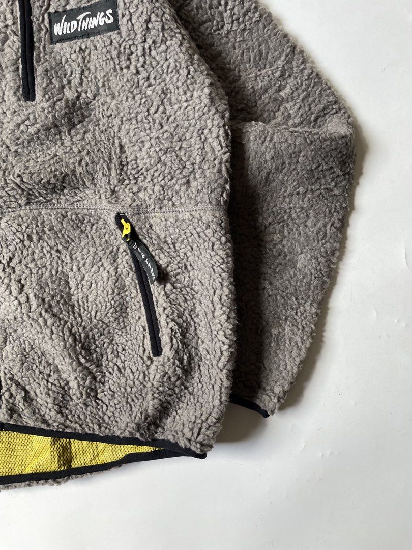 Wild Things boa fleece Hooded Jacket (Category: Coats, Jackets and Outerwear) located in Baguio. Submitted by chronicles_cache (Listing ID 1463270614, Image 2). Description: Condition: Great Size tagged: M Width: 21.5 Length: 25.5 Shoulder: 24 Sleeve: 21.5.
