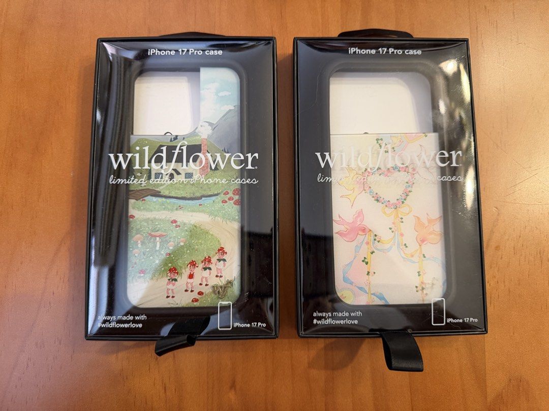 Wildflower & Casetify iPhone 14 Pro Cases （分類：手機套及手機殻）位於 Hong Kong。 由 _angelaaabean 提交（商品編號 1463121475，圖片 2）。簡介： selling my iPhone case collection 💌 For iPhone 17 pro and 16 pro Wildflower cases are $180 Other cases are $100 Meetup in Causeway Bay 。