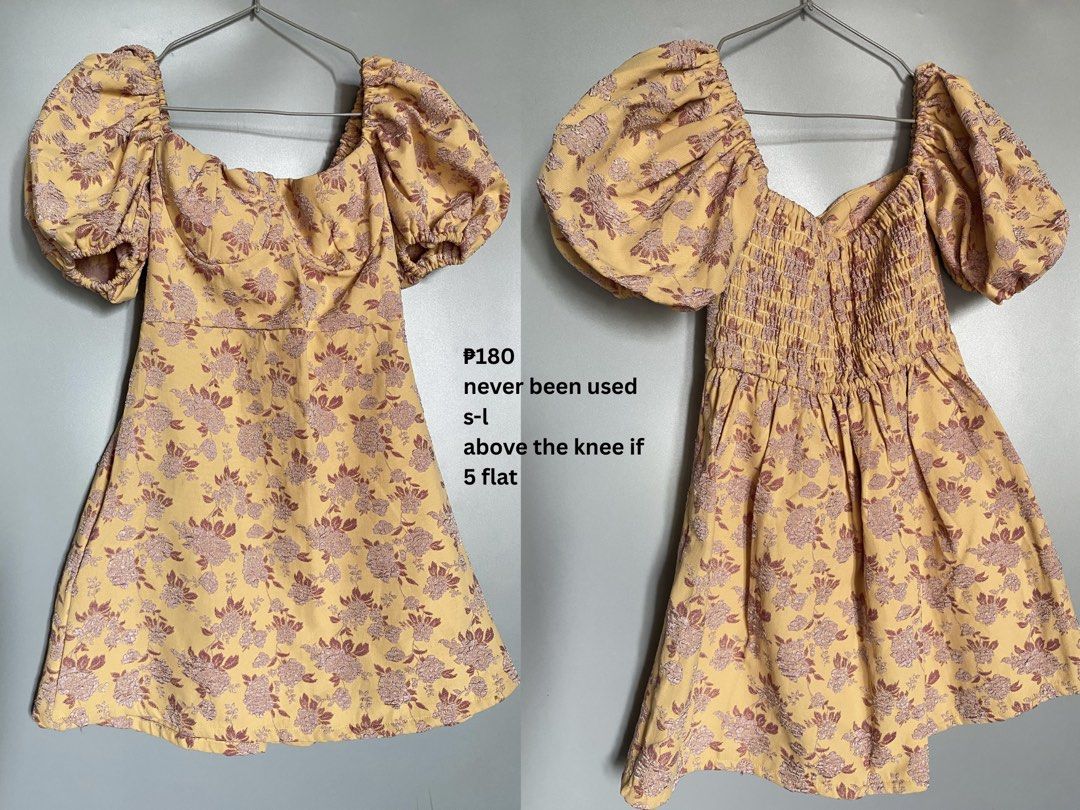 Women dresses small to large (Category: Dresses) located in Caloocan City. Submitted by ximxii (Listing ID 1463311740, Image 3). Description: selling these pretty dresses, details in each photo :).