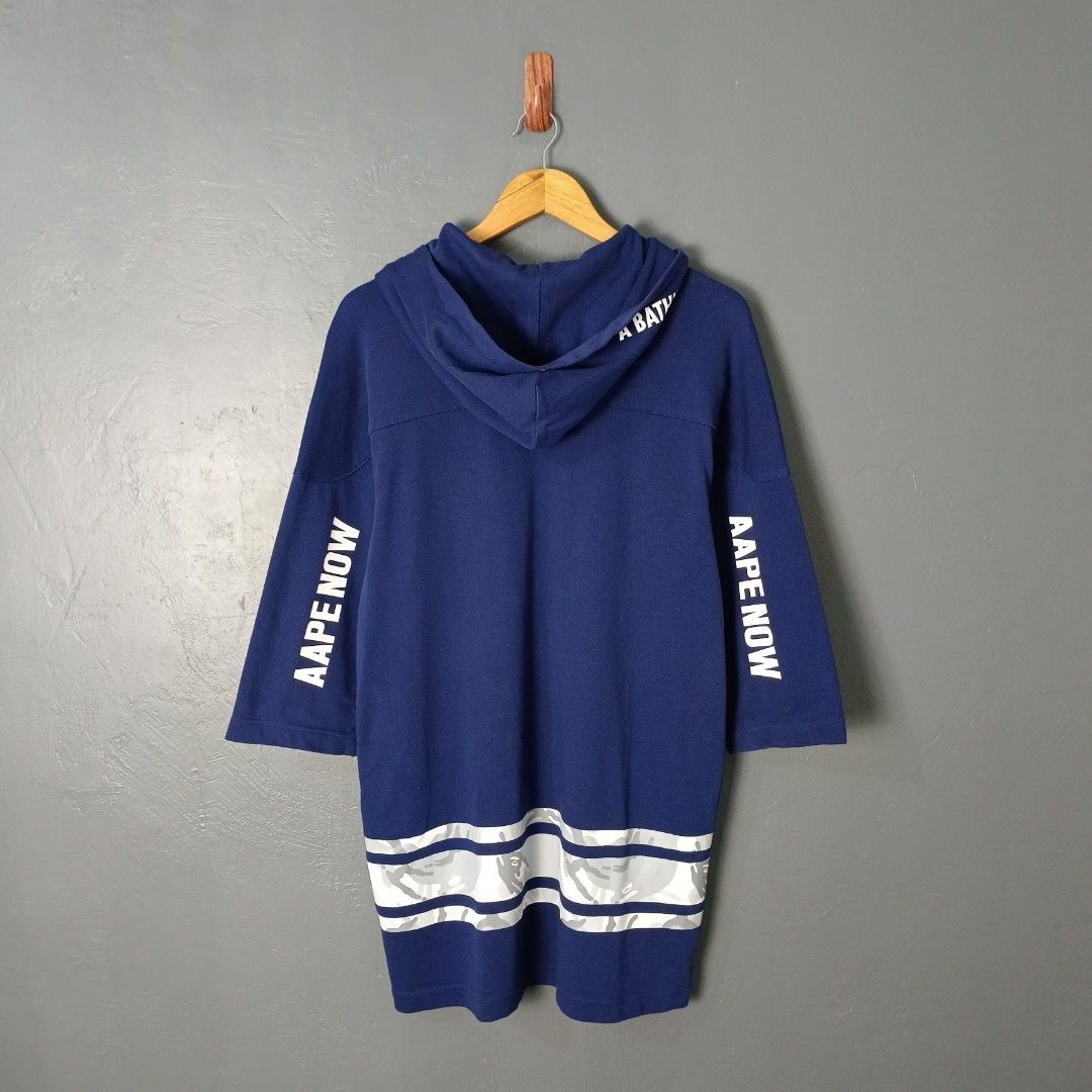 Women's - AAPE (Category: Dresses) located in Bacolod City. Submitted by drop.ph (Listing ID 1463171993, Image 3). Description: AAPE - Pullover Dress Authentic *Oversized *XXS - 20x30.5 *Can fit up to Large *Excellent cloth *Stain *Price: 1,000php *Add SF if outside Bacolod City .