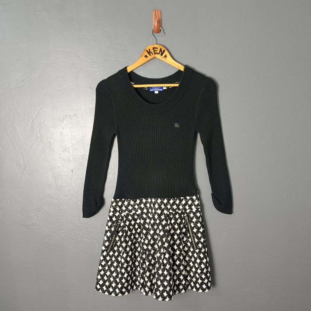 Women's - Burberry (Category: Dresses) located in Bacolod City. Submitted by drop.ph (Listing ID 1463191330, Image 2). Description: Burberry - Ribbed Dress Authentic *Stretchable *Size S - W-13-17, L-32 *Excellent *No Flaws *Price: 1,200php *Add SF if outside Bacolod City .