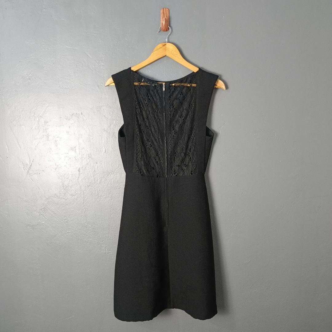 Women's - Sandro Paris (Category: Dresses) located in Bacolod City. Submitted by drop.ph (Listing ID 1463194947, Image 3). Description: Sandro Paris - Lace Shift Dress *Riri Zip *Size S - 16x34, fits 26 Waist *Excellent *No Flaws *Price: 1,500php *Add SF if outside Bacolod City .