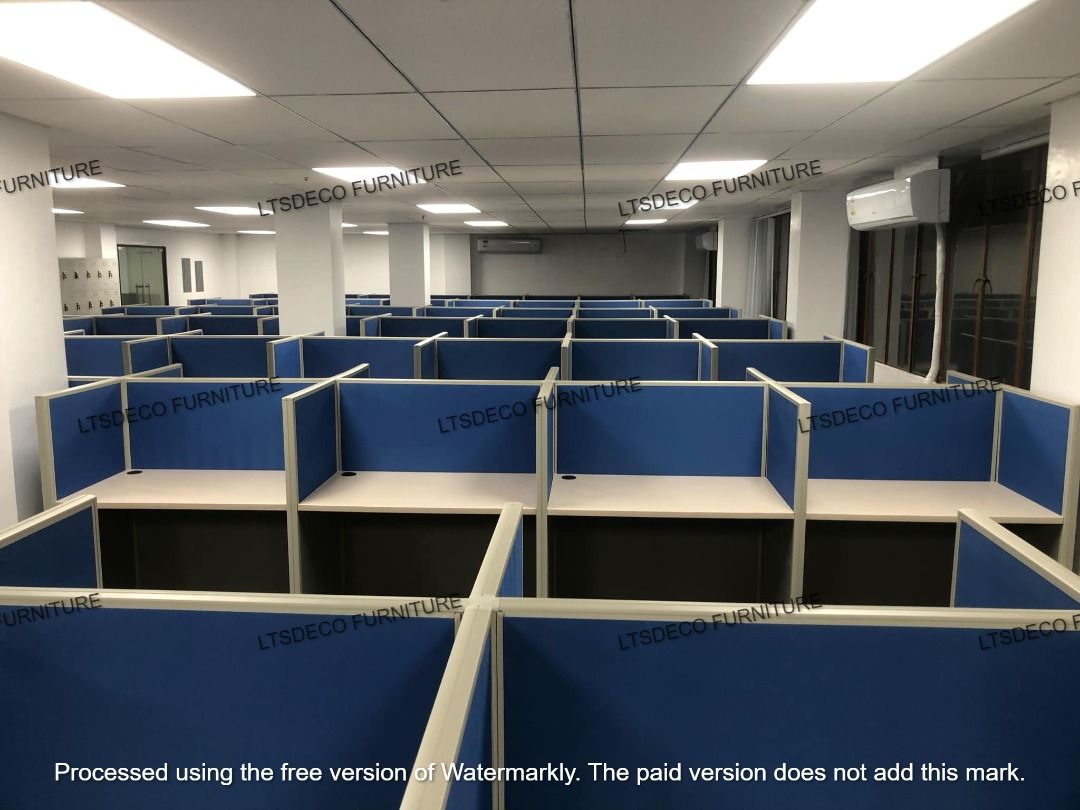workstation modular table customized office partition furnitures (Category: Office Furniture & Fixtures) located in Quezon City. Submitted by 09634664786 (Listing ID 1463140429, Image 2). Description: 👉Are you looking for WORKSTATION, MODULAR CUBICLES OFFICE PARTITION, and OFFICE FURNITURE SUPPLIER? LTSDECO Furniture, is direct supplier, manufacturer, and trusted provider of high quality, affordable and durable modular office divider partition, 