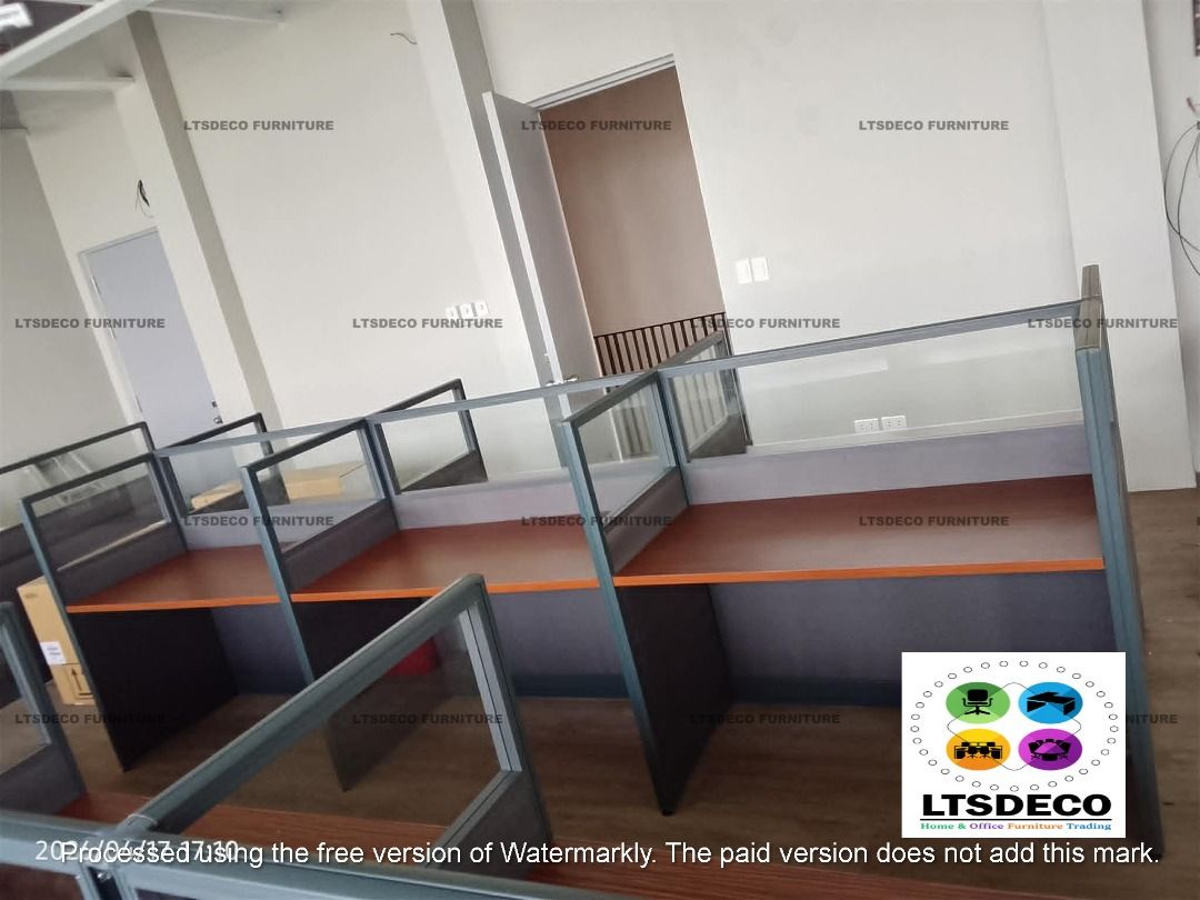 WORKSTATION WITH GLASSES OFFICE PARTITION (Category: Office Furniture & Fixtures) located in Caloocan City. Submitted by valeriejaneltsdeco.338 (Listing ID 1463121387, Image 1). Description: PRICE IS FOR POSTING PURPOSES ONLY!!! Who wants? We're AVAILABLE! Just find Ms. Valerie using these contacts: 📲 V i b e r/ Whats App : +63 975 455 9560 ☎️ Landline: (02) 7254 4420 | (02) 8653 1494 📞 Mobile: +63 975 455 9560 📧 Email: ltsdeco.valerie(@)gmail