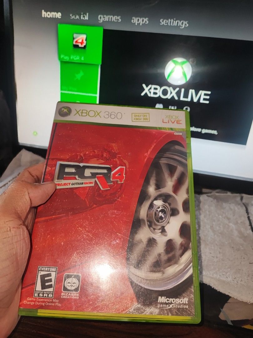 XBOX 360 CD " PGR4 Project Gotham Racing " NTSC (Category: Xbox) located in Manila. Submitted by pcltasenseigaming (Listing ID 1463154691, Image 3). Description: XBOX 360 CD " PGR4 Project Gotham Racing " NTSC 📌 Price 479 📌 Negotiable 📌 Details : Normal na sa 2nd hand cd na may scratch/scratches 📌 2nd Hand Tested Working 📌 Can Send Pictures/Video Of Item With Time & Date 📌 Compatibility is buyer's responsibility 📌 PLEASE RATE MY MARKETPLAC