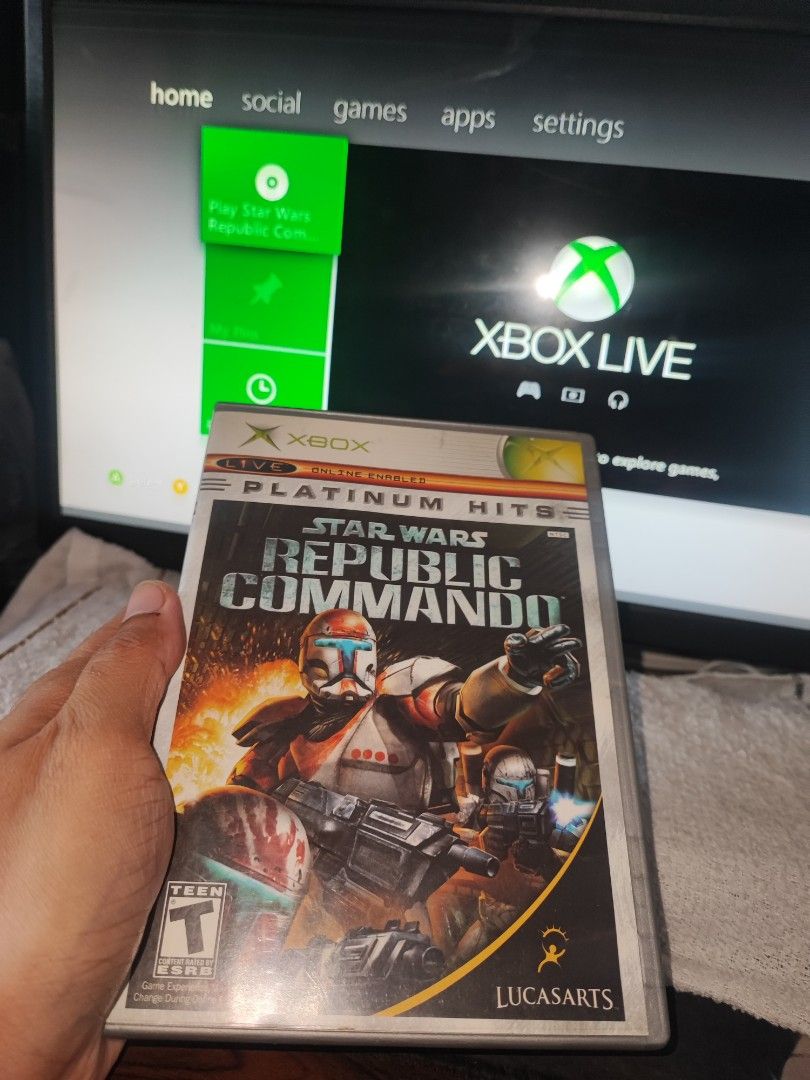 XBOX CD " StarWars Republic Command " NTSC (Category: Xbox) located in Manila. Submitted by pcltasenseigaming (Listing ID 1463154515, Image 3). Description: XBOX CD " StarWars Republic Command " NTSC 📌 Price 949 📌 Negotiable 📌 Details : Normal na sa 2nd hand cd na may scratch/scratches 📌 2nd Hand Tested Working 📌 Can Send Pictures/Video Of Item With Time & Date 📌 Compatibility is buyer's responsibility 📌 PLEASE RATE MY MARKETPLACE PROFILE 