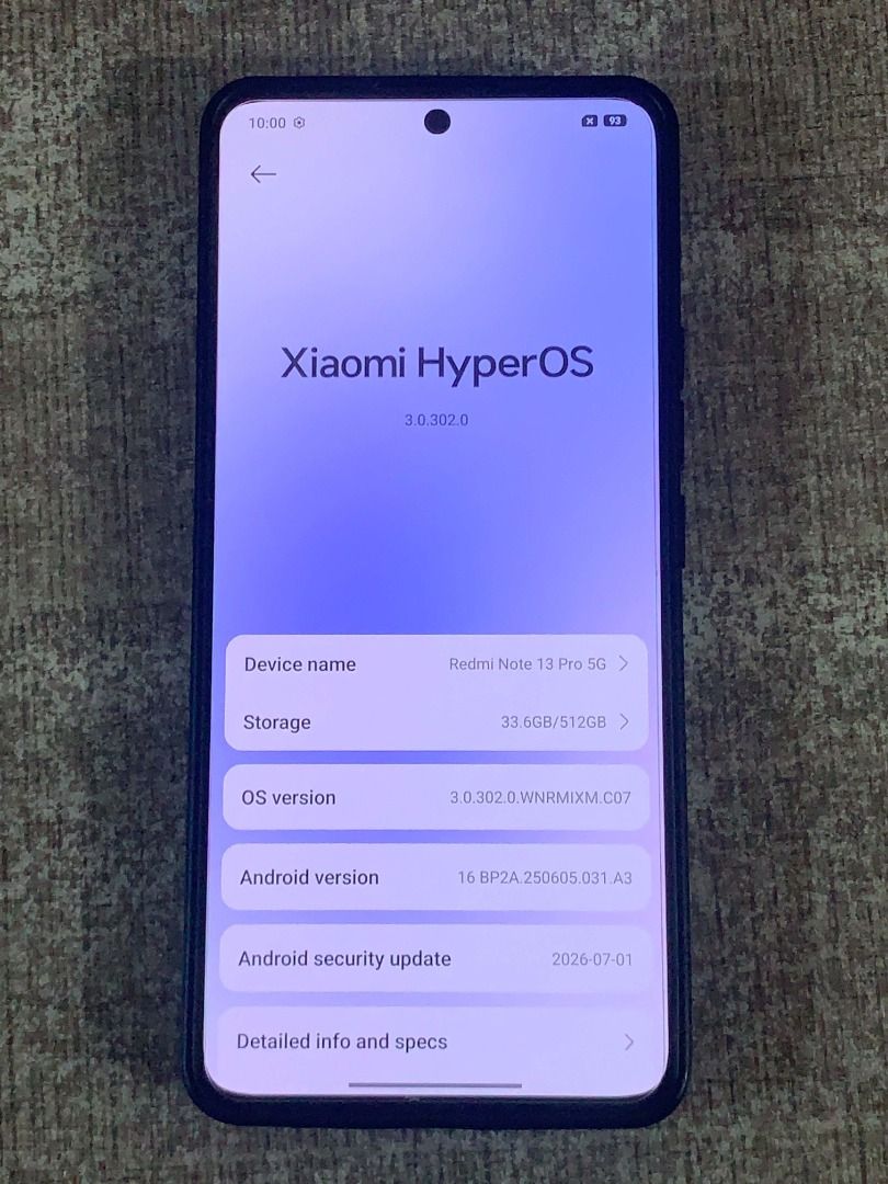 Xiaomi Redmi note 13 Pro 5g (Category: Xiaomi) located in Pasig City. Submitted by renzoqhav (Listing ID 1463132677, Image 1). Description: .