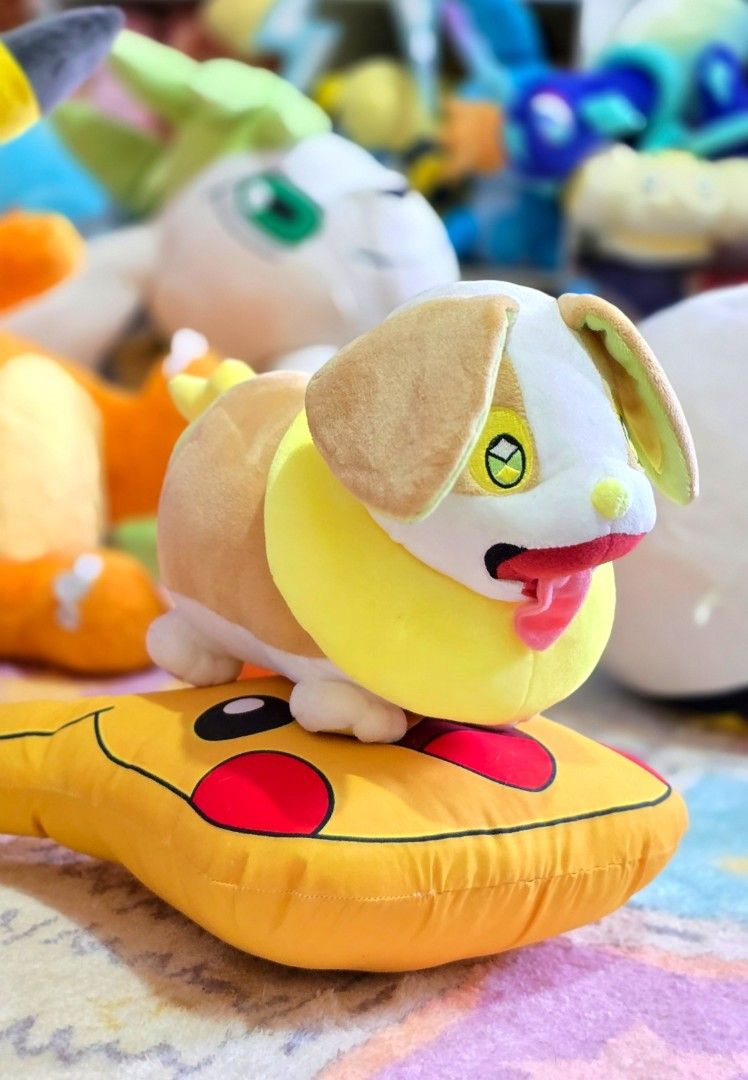 Yamper Pokemon Plush (Category: Plushies & Soft Toys) located in Paranaque City. Submitted by vanchris84 (Listing ID 1463266322, Image 1). Description: - Adorable Yamper pokemon plushie - Like brand new condition - Great for fans of cute characters and Pokémon - Perfect for display or cuddling.
