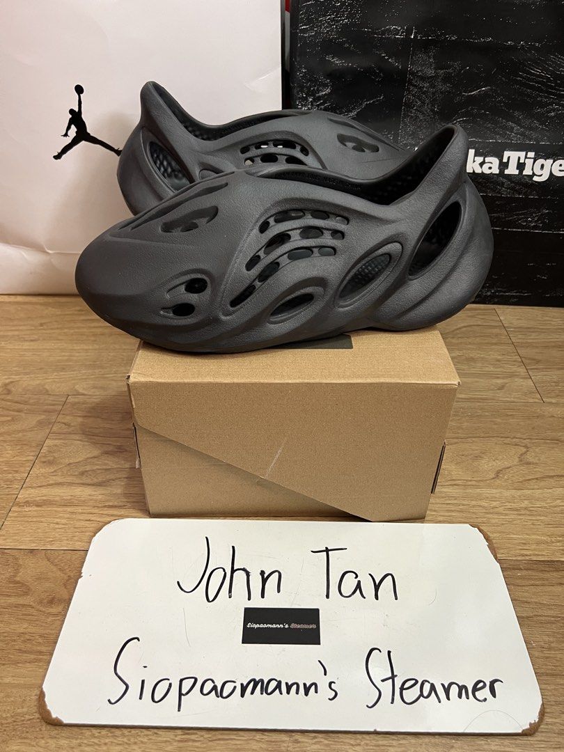 Yeezy Foam Runners Both Size 10 US 5k Each! (Category: Sneakers) located in Quezon City. Submitted by siopaomann (Listing ID 1463208061, Image 2). Description: For Sale Onyx Size 10 US Mens Condition: Used Price: 5,000 Only Stone Sage Size 10 US Mens Condition: Used Price: 5,000 Only Message for purchase and condition pics Quezon City Location Near LRT 2 Anonas Station Siopaomann's steamer on IG.