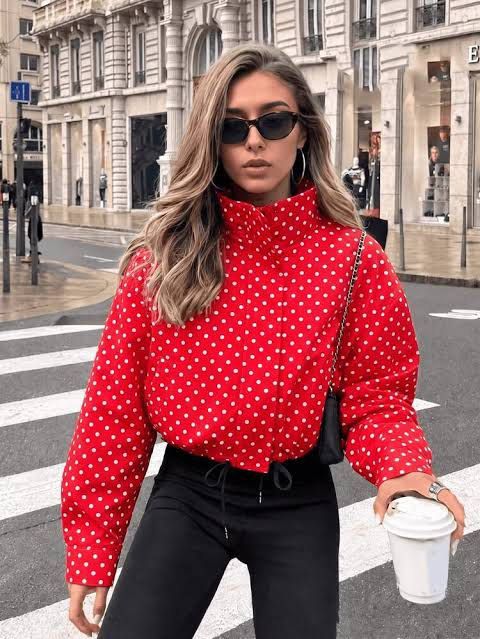 ZARA | Polka Jacket Red XS (Category: Coats, Jackets and Outerwear) located in Roxas City. Submitted by elliesuite (Listing ID 1463257575, Image 3). Description: Read: LAST PRICE POSTED ‼️ NO WHEN WORN ‼️ NO MEASUREMENTS Brand New with Tags Size: XS Runs big Got sold out fast! So nice in actual! SF c/o Buyer. (JRS Express ONLY ₱180) No grab/lala (not from the Metro) All sales are final. No REFUND. No return / exchange. .