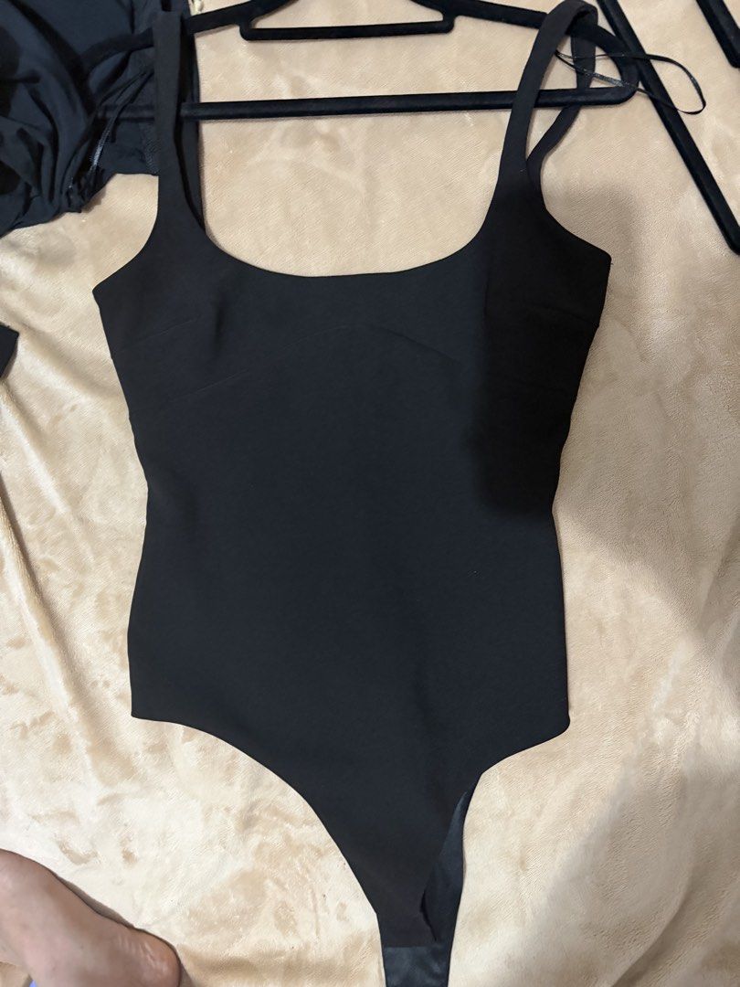 Zara Black Bodysuit size XS (Category: Blouses) located in Cebu City. Submitted by sultrychicmary (Listing ID 1463301335, Image 1). Description: used once only during my birthday i love this very nice fitting can be paired with any bottom.