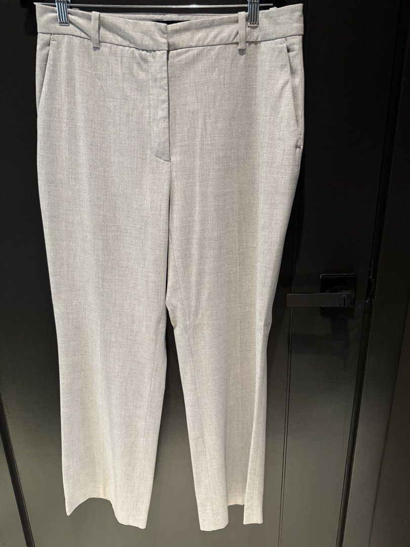 Zara Light Grey Tailored Trousers (Category: Other Bottoms) located in Mandaluyong City. Submitted by marshy (Listing ID 1463241594, Image 1). Description: .