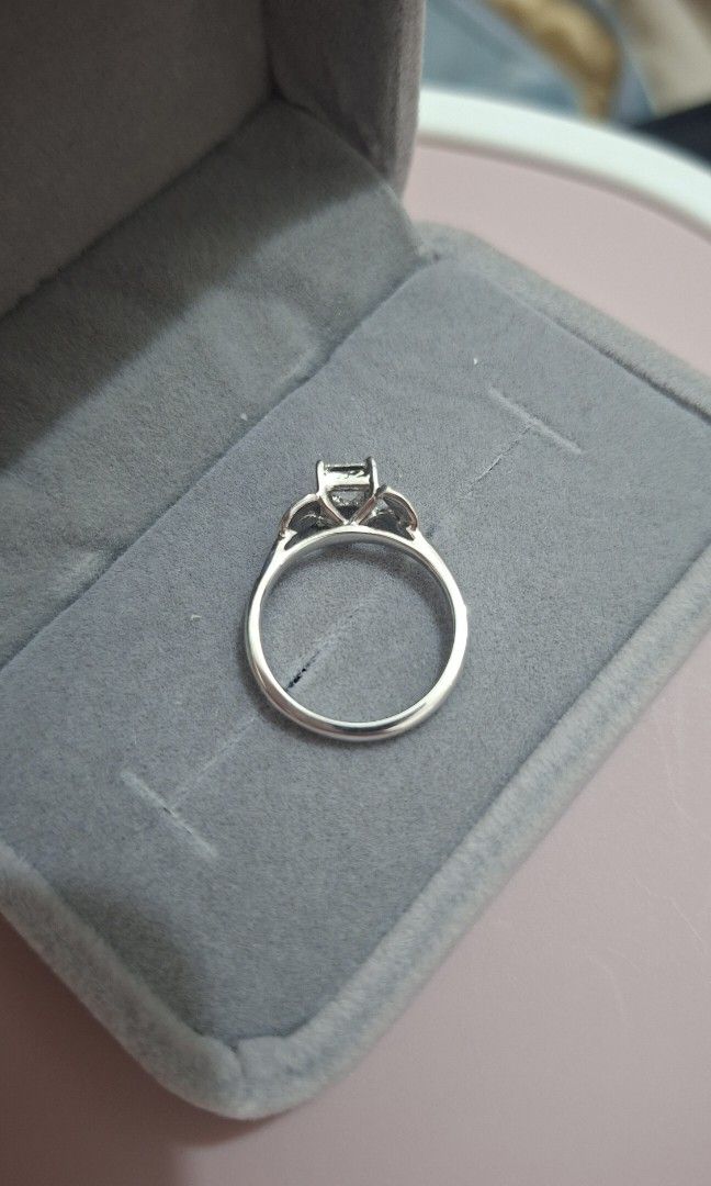 0.5ct princess cut diamond ring (Category: Body Jewelry) located in Tanauan. Submitted by kuromi526.eagle (Listing ID 1463452048, Image 3). Description: Princess cut, lab-grown diamond ring carat: 0.5ct clarity: VVS1 color: D (highest,colorless) cut: excellent Ring size: 5.5 with IGI certificate meetup: SM Calamba Los Baños SM San Pablo.