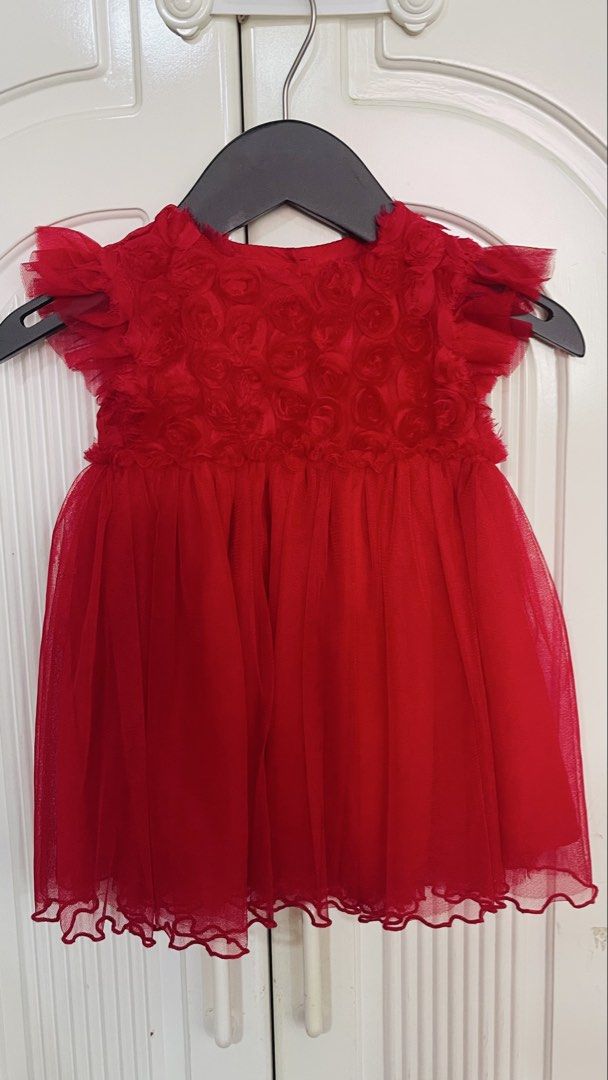 12m Baby Dress (Category: Babies & Kids Fashion) located in San Juan City. Submitted by kriszy_coo (Listing ID 1463336371, Image 1). Description: Isang beses lang nagamit.