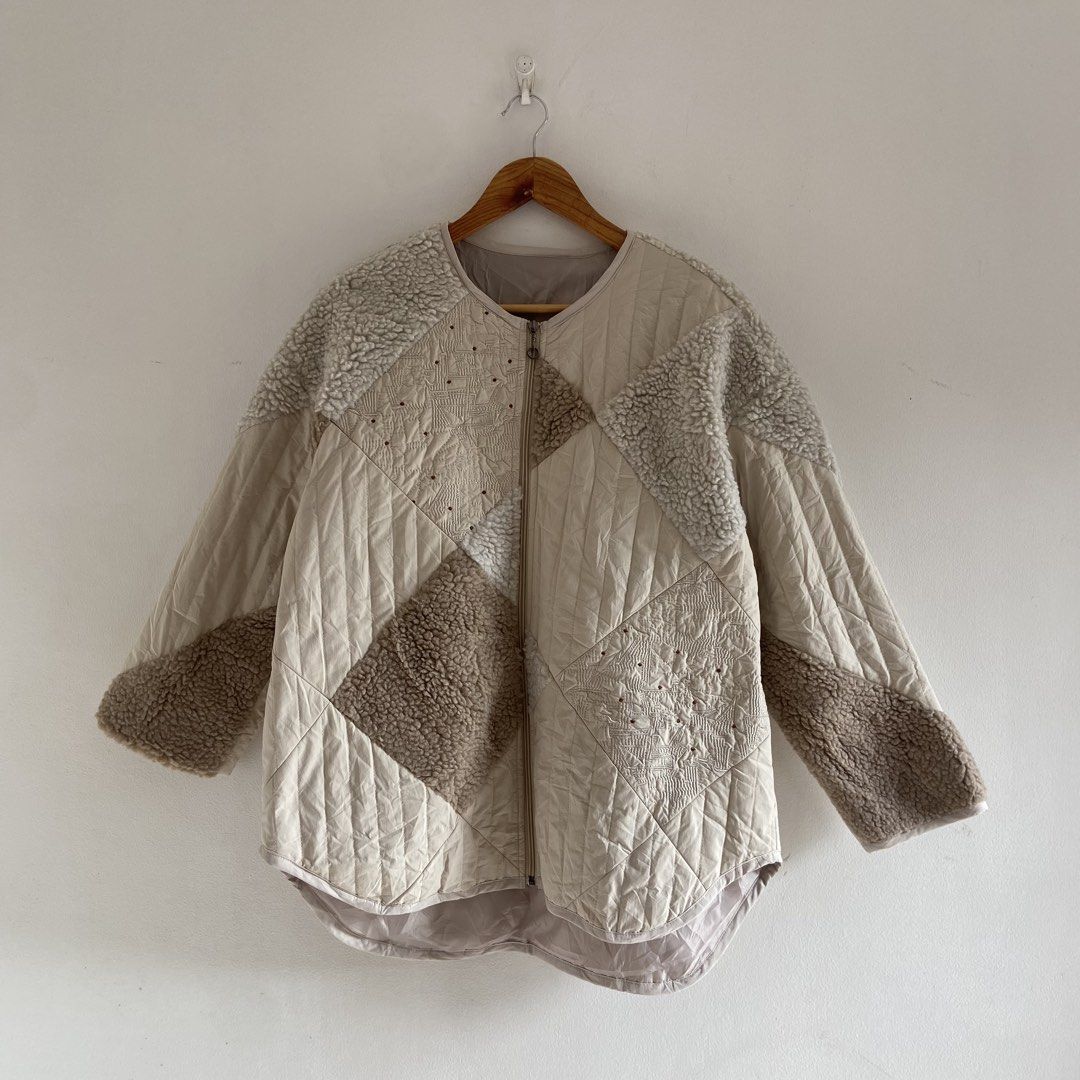 1990’s Glitgern Patchwork Quilted Embroidered Jacket (Category: Coats, Jackets and Outerwear) located in Angeles City. Submitted by eriellynnthrifts (Listing ID 1463455438, Image 1). Description: 22x28 M on Tag Good Condition. See photo for details 440 Angeles City Pampanga.