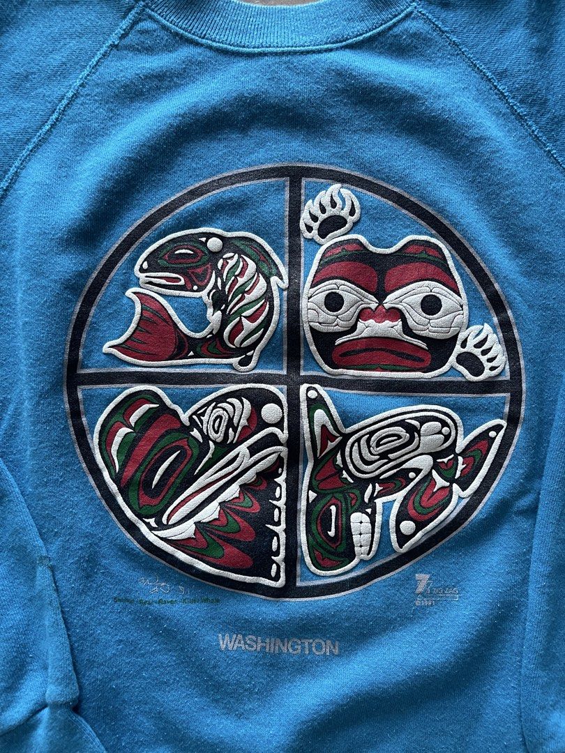 1991 Washington Promo Sweatshirt (Category: Tshirts & Polo Shirts ) located in Cebu City. Submitted by kingzki032 (Listing ID 1463446690, Image 3). Description: Medium Hanes Dimes : 19.5x23.5 (19.5 sleeves) Free Shipping! .