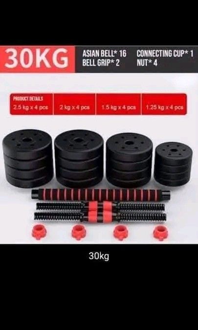 2 in 1 BARBELL AND DUMBELL (Category: Weights & Dumbbells) located in Manila. Submitted by vannie30 (Listing ID 1463553028, Image 3). Description: 2 in 1 BARBELL AND DUMBELL PM ME🥰 COD TRU lalamove.