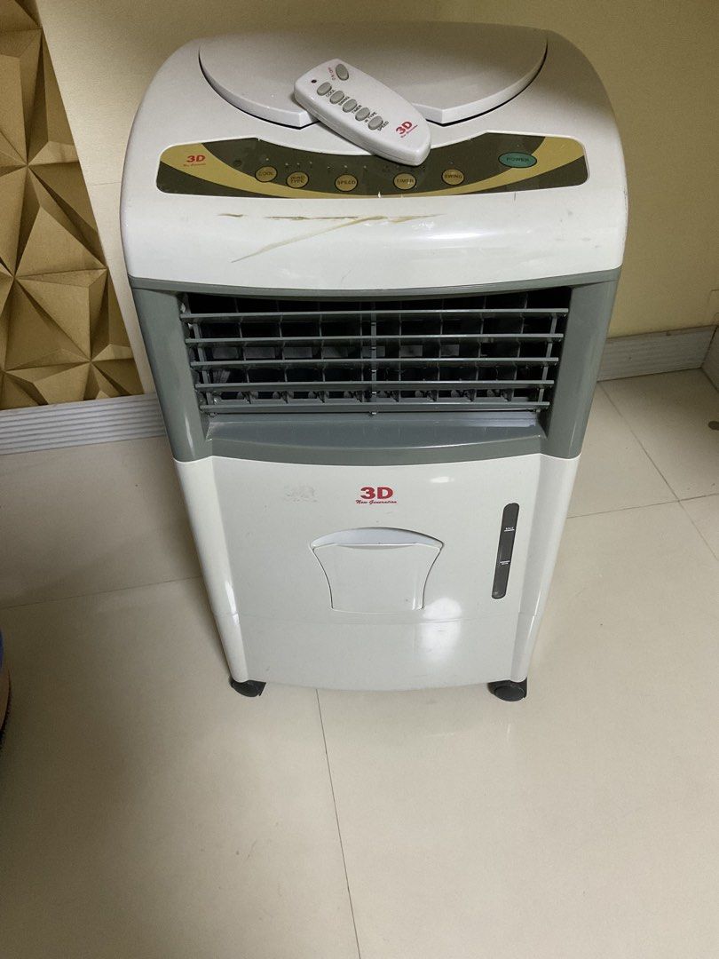 3D Air cooler - eco wind (Category: Air Conditioning and Heating) located in Manila. Submitted by gillianmarii (Listing ID 1463514077, Image 2). Description: in good condition yung wind type na button hindi na gumagana the the rest ok pa. nakatambak nalang. nagpa install na kami ng split type aircon sa living room. .