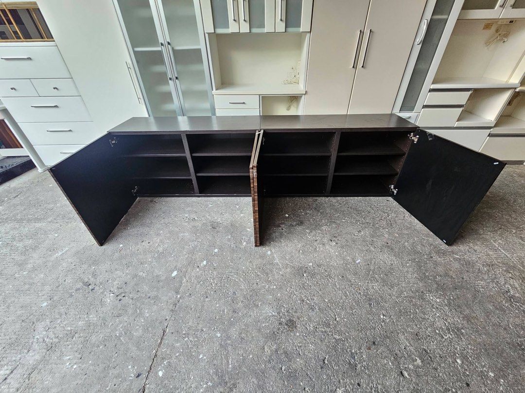 4 Door Lateral Cabinet (Category: Shelves, Cabinets & Racks) located in Quezon City. Submitted by ledamadel (Listing ID 1463550538, Image 2). Description: 4 Door Lateral Cabinet‼️₱10,800‼️ ✔️L-94 H-25.5 W-16.5 inches 📐 ✔️Laminated 🔖 ✔️Compress & Mdf Back 🪵 ✔Scratches As-is! 👌 Location: 40 Aplaya St Napocor Vill. Tandang Sora Quezon City. For inquiry please Pm us or Call. 09066885859 Please like our page thanks! 👇👇👇👇 KMA O’shop #japansurpl