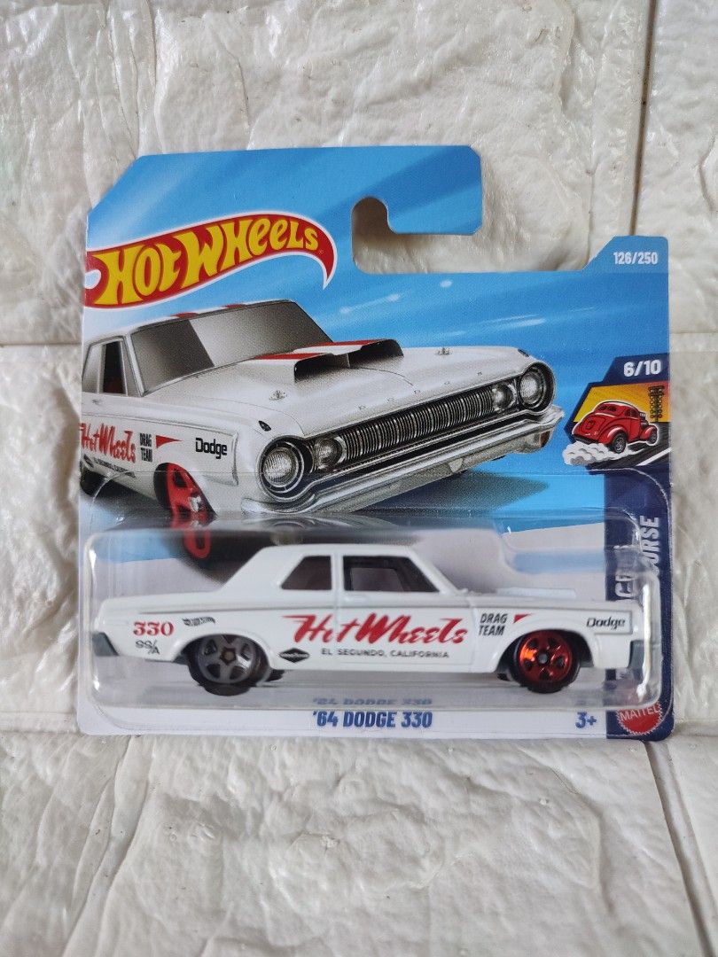 64 dodge 330 hotwheels (Category: Vehicle & Diecast Models) located in Narvacan. Submitted by jigger85 (Listing ID 1463333241, Image 1). Description: shortcard bought in United Kingdom location : ilocos sur can ship thru JNT/LBC.