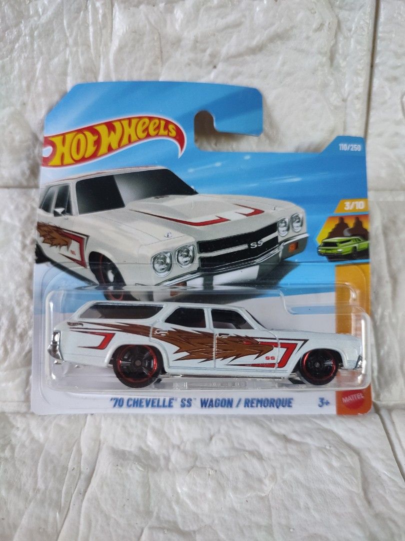 70 chevelle ss wagon hotwheels (Category: Vehicle & Diecast Models) located in Narvacan. Submitted by jigger85 (Listing ID 1463332066, Image 1). Description: shortcard bought in United Kingdom location : ilocos sur can ship thru JNT/LBC.