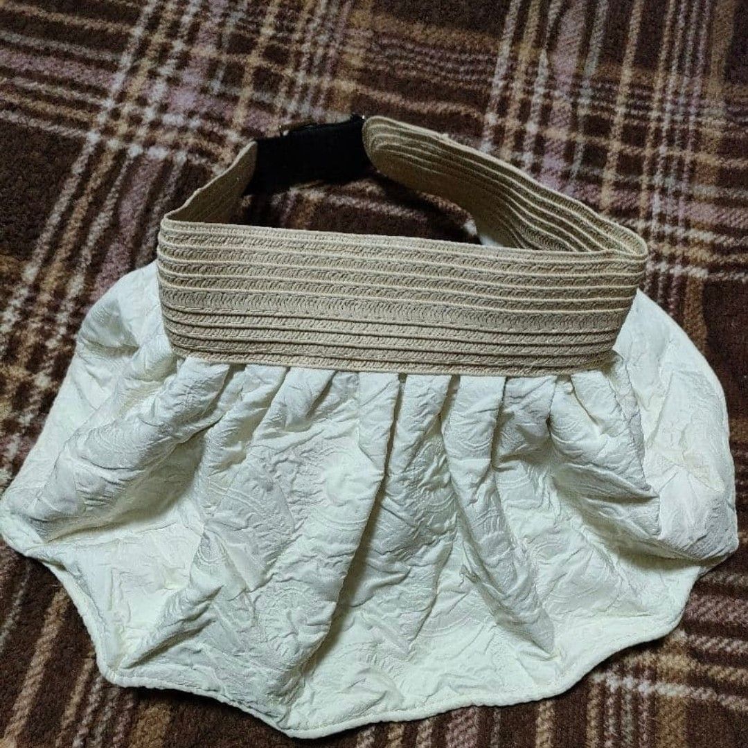 👒 Elegant Wide-Brim Ruffle Sun Hat (Ponytail Friendly!) (Category: Coats, Jackets and Outerwear) located in Baguio. Submitted by pisces_beattidue23 (Listing ID 1463408652, Image 1). Description: 👒 Elegant Wide-Brim Ruffle Sun Hat (Ponytail Friendly!).