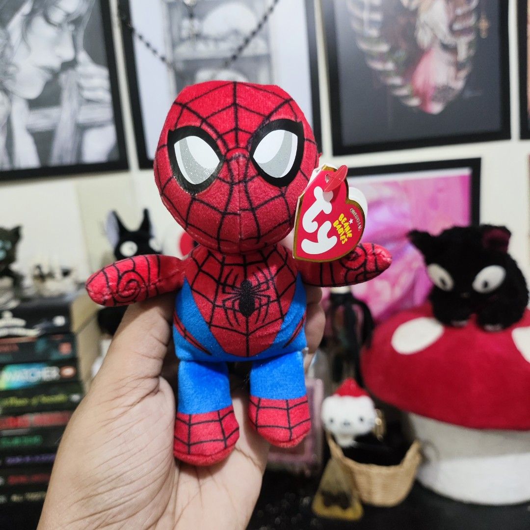 ✦ TY × Marvel Spider-Man Beanie Babies Plush Charm ✦ (Category: Plushies & Soft Toys) located in Santa Rosa. Submitted by rusalkascottage (Listing ID 1463477004, Image 2). Description: ✦ TY × Marvel Spider-Man Beanie Babies Plush Charm ✦ ୨୧ ───────────── ୨୧ P350 GC@@@sh P470 COD / PayLater ♡ BN with paper tag ♡ 2 pcs available ♡ WYSIWYG ♡ Onhand & ready to ship ୨୧ ───────────── ୨୧ ✦ FAQs ✧ Location: Sta. Rosa, Laguna ✧ Shipping starts at P36 ✧ CO