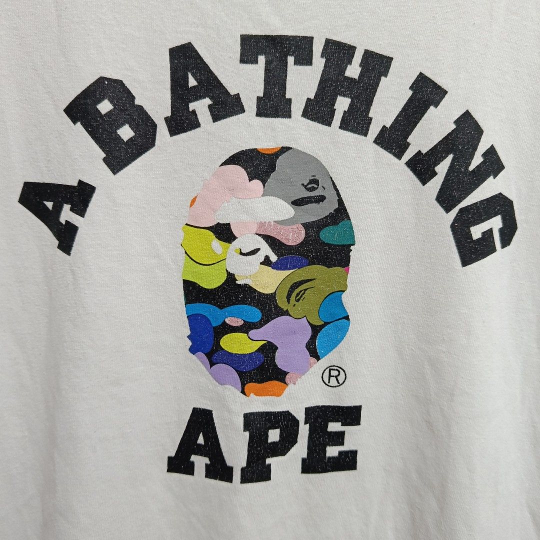 A Bathing Ape Collage tee (Category: Activewear) located in Manila. Submitted by goodsrags (Listing ID 1463513066, Image 2). Description: What you see is what you get 26L/19W.