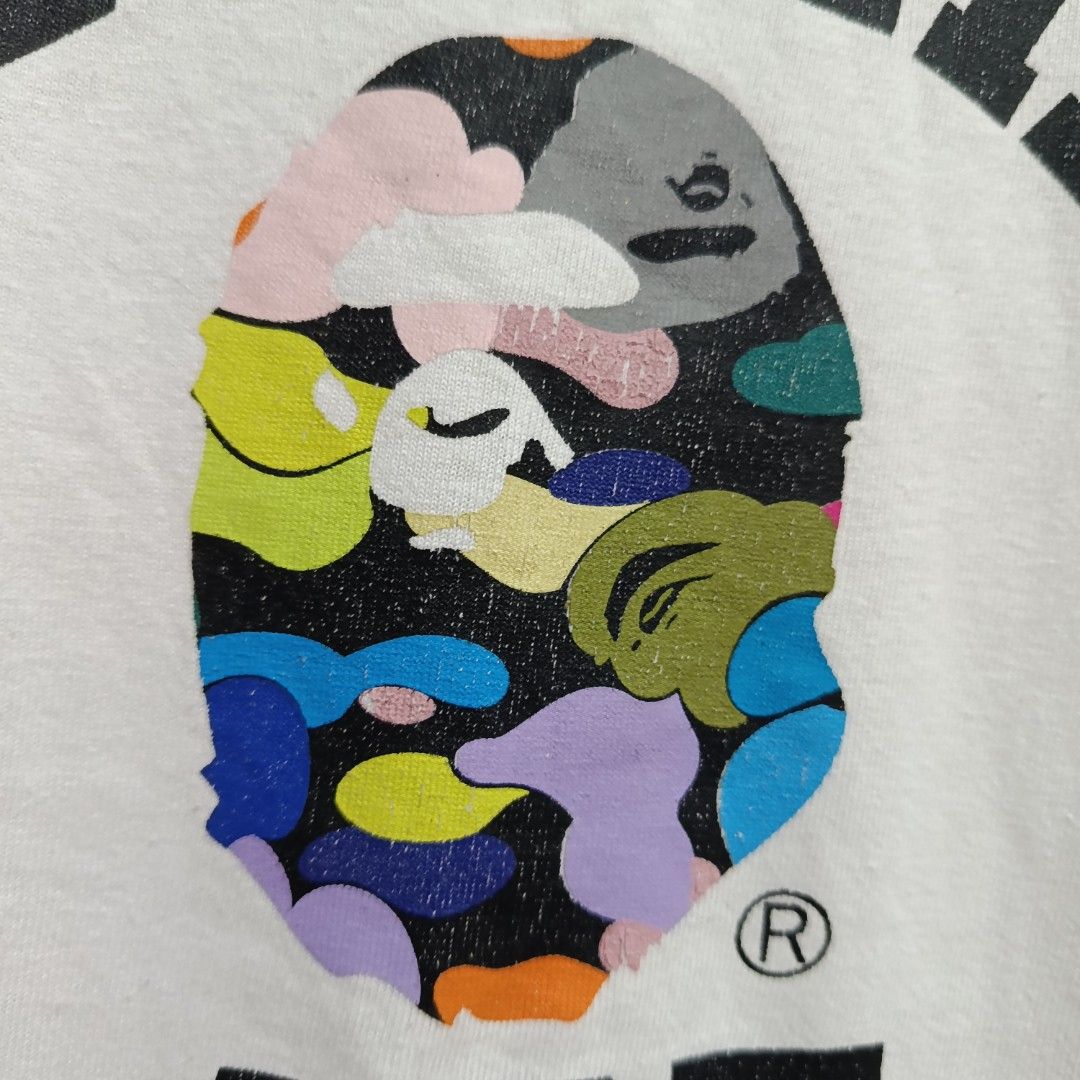 A Bathing Ape Collage tee (Category: Activewear) located in Manila. Submitted by goodsrags (Listing ID 1463513066, Image 3). Description: What you see is what you get 26L/19W.