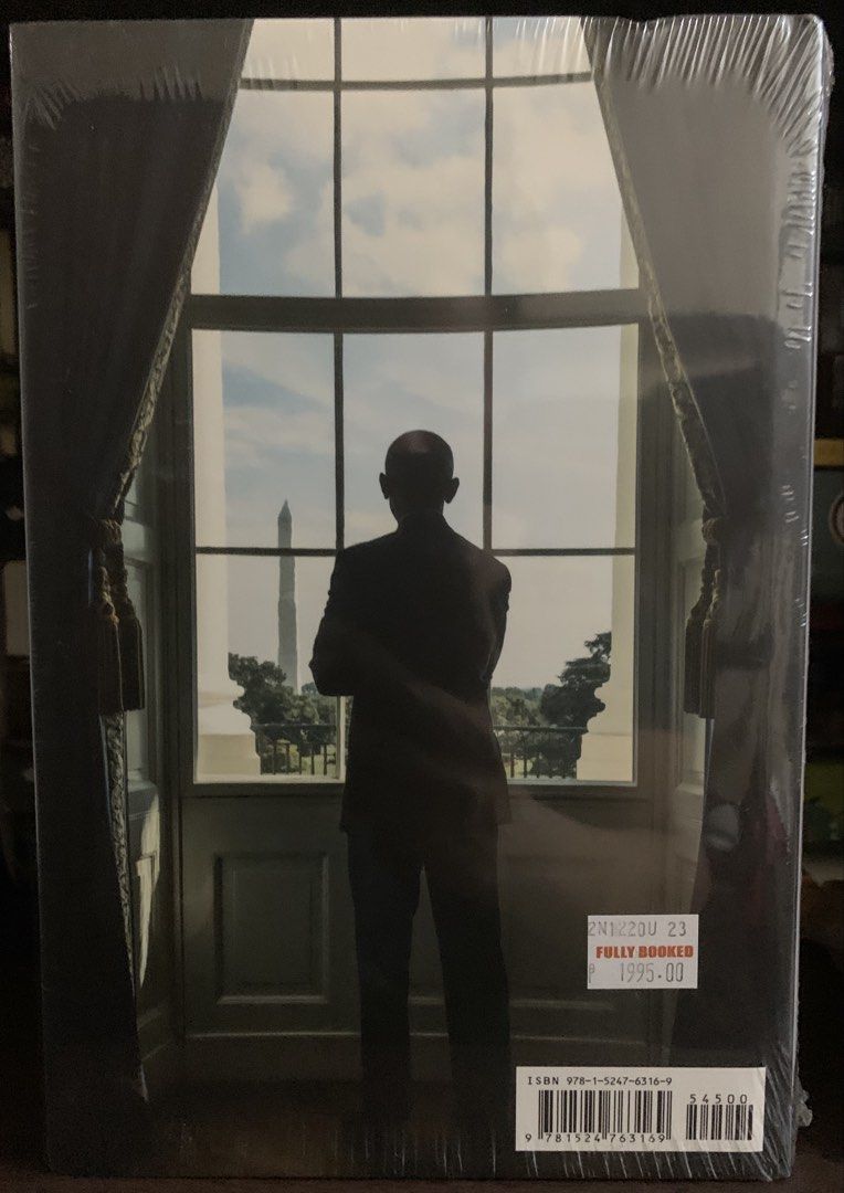 A Promised Land by Barack Obama (Category: Storybooks) located in Valenzuela. Submitted by preloved_by_poshspeiz (Listing ID 1463495265, Image 2). Description: A Promised Land by Barack Obama - Hard-bound. - Never Opened. Still in sealed original plastic and price tag from Fully Booked (priced at Php. 1995) - Php 1,700 For your consideration: - Kindly read the important notes section prior to making an offer. See 3rd pic. - The book is an origina
