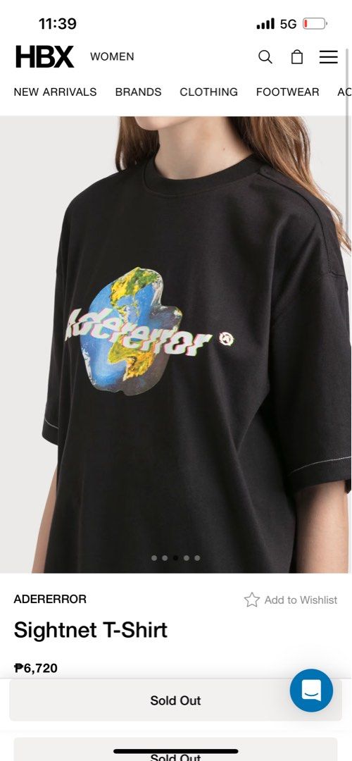 ADER ERROR SIGHTNET TEE (Category: Tshirts & Polo Shirts ) located in Taguig. Submitted by maniladept. (Listing ID 1463505134, Image 2). Description: ADER ERROR SIGHTNET TEEE AUTHENTIC LARGE BEST FIT NI ANY FLAWS GOOD AS NEW NEGOTIABLE 6k+ SRP.