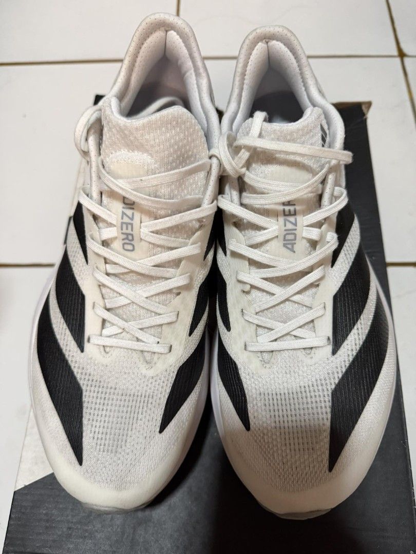 Adidas Adizero SL2 (Category: Sneakers) located in San Fernando. Submitted by japeisthename (Listing ID 1463413039, Image 1). Description: 100% Authentic Size: US 10.5 Mileage: about 30kms (used for 5km runs only) - No other hidden defect/damage. What you see is what you get. - Slightly negotiable - RFS: Decluttering - Buyer will pay for the shipping cost. If you're around Pampanga, we can meet within San Fernando or Angeles..
