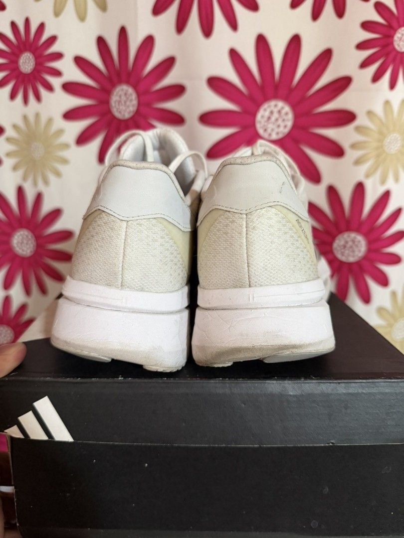 Adidas Adizero SL2 (Category: Sneakers) located in San Fernando. Submitted by japeisthename (Listing ID 1463413039, Image 3). Description: 100% Authentic Size: US 10.5 Mileage: about 30kms (used for 5km runs only) - No other hidden defect/damage. What you see is what you get. - Slightly negotiable - RFS: Decluttering - Buyer will pay for the shipping cost. If you're around Pampanga, we can meet within San Fernando or Angeles..