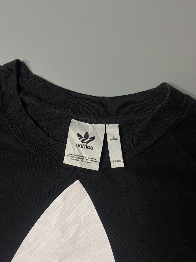 Adidas Big Logo Shirt (Category: Tshirts & Polo Shirts ) located in Bago City. Submitted by jg_finds_ (Listing ID 1463554748, Image 3). Description: Size Small on tag Dimensions: Width- 21 inches Length- 27 inch.