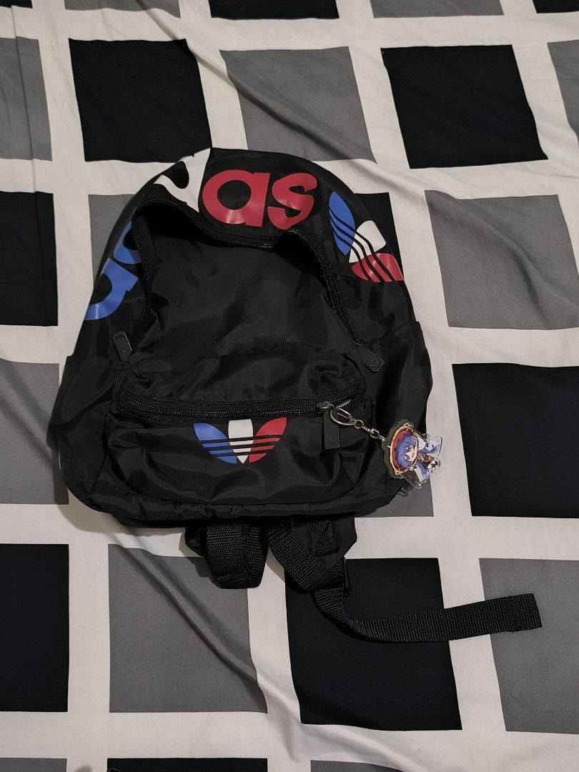 Adidas Mini Backpack with Trefoil Logo (Category: Backpacks) located in General Santos City (Dadiangas). Submitted by animoya (Listing ID 1463481480, Image 1). Description: - Bought at the United States - Keychain Not Included.