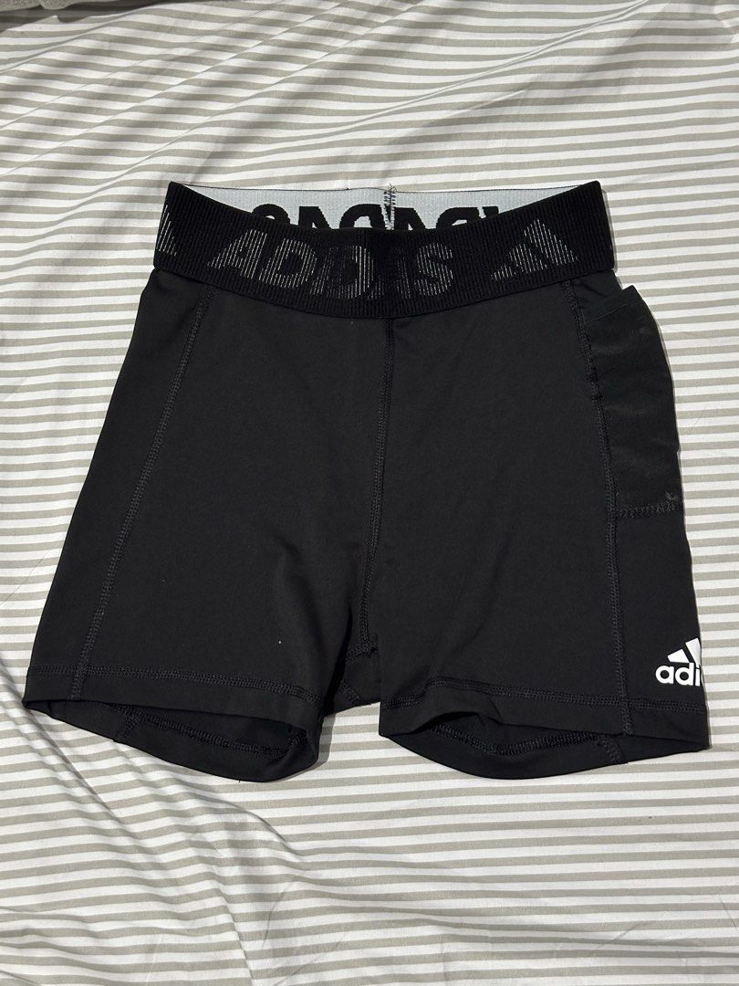 Adidas Techfit Running Tights Shorts (Category: Activewear) located in Bulacan. Submitted by chizmiss (Listing ID 1463398354, Image 1). Description: worn twice rfs: decluttering .