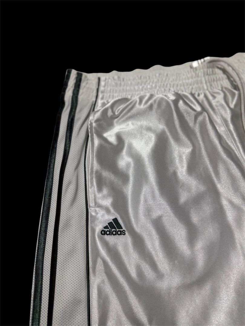 Adidas Trackpants Y2K (Category: Activewear) located in Las Pinas. Submitted by thrftmnl. (Listing ID 1463470285, Image 3). Description: Y2k Adidas track pants Dark green stripes Size: XL Dimes Width: 36-42 Length: 43 Leg Opening: 9 Inseam: 32 Thigh: 15 Issue/s: removable stain .