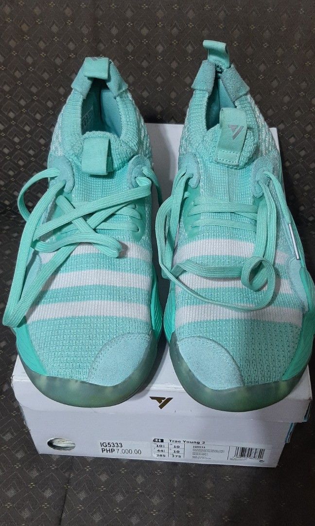 Adidas Trae Young 2 (Category: Sneakers) located in Manila. Submitted by jose.pinoy (Listing ID 1463376058, Image 2). Description: Original Adidas Trae Young 2 US 10.5 Men's No issues Used about 5x only in indoor court Decluttering, have other court shoes Pickup/Meet-up within Marikina Area.