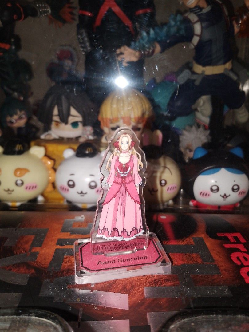 Anna Scervino - Acrylic Gashapon (Category: Vintage Collectibles) located in Manila. Submitted by xoxo_aizawa (Listing ID 1463341028, Image 1). Description: Anna :³ P.120 originally: 195 from gashapon Condition: good as new, displayed on acrylic 📍 Pandacan, Manila ★ DM me for inquiries! ★.