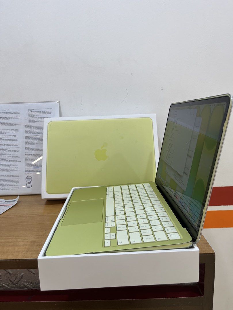 Apple MacBook Neo A18 (Category: Laptops & Notebooks) located in Manila. Submitted by gene0805 (Listing ID 1463430576, Image 1). Description: - MacBook Neo 512gb for sale - Powerful Apple A18 Pro chip - 8GB RAM for smooth multitasking - Vibrant 13-inch display (2408 x 1506 resolution) - Runs macOS Tahoe version 26.5.1 - Excellent battery health at 100% 5cc - Warranty Until August 2027 - Comes with original box.