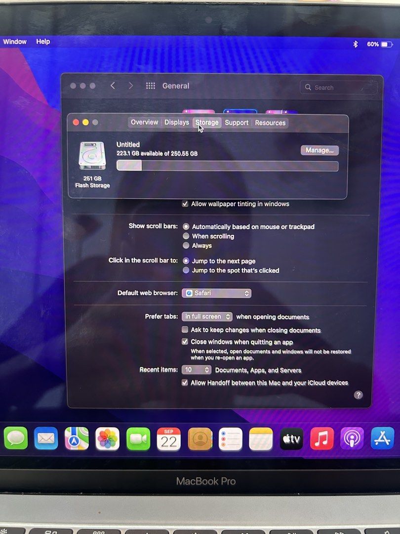 Apple MacBook Pro 13-inch macOS Monterey 2016 (Category: Laptops & Notebooks) located in Manila. Submitted by shekinahgracee (Listing ID 1463354257, Image 2). Description: - 13-inch MacBook Pro - Runs on macOS Monterey - 256SSD - 8GB Ram - Ideal for everyday tasks and work.