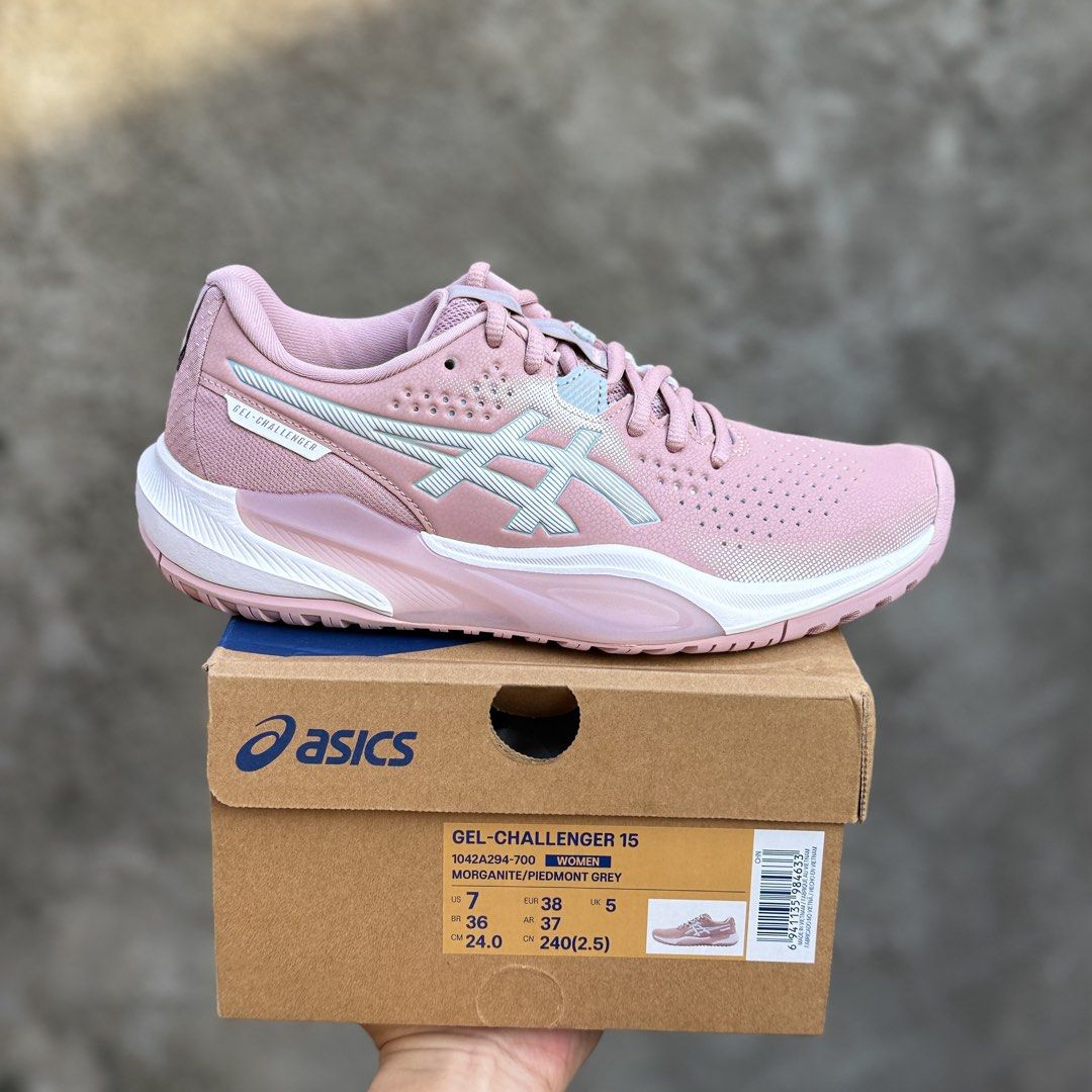 ASICS Gel-Challenger 15 Morganite (Category: Sneakers) located in Liloan. Submitted by ajsneaks (Listing ID 1463494093, Image 1). Description: ASICS Gel-Challenger 15 Morganite Available size: 6, 6.5, 7 WOMENS Price: ₱6,499 + SHIPPING FEE! ✅ (WAY BELOW MALL PRICE) ❌ 100% Original | Brand new with box! 💯 (10X MONEY BACK IF PROVEN FAKE) MOP: GCASH | BDO | BPI ✅ Vouches? Reference? Check us all you want Only here at AJSneaks!.