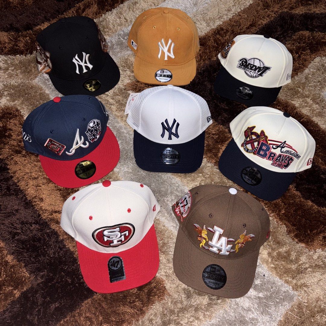 Assorted Caps - Various Brands and Styles (Category: Caps & Hats) located in Manila. Submitted by illcrowns.5000 (Listing ID 1463441464, Image 2). Description: TOP GRADE VIETNAM & THAILAND MANUFACTURED ₱999 each 3 for 2499 - Collection of assorted caps - Brands include: Under Armour, Lululemon, Bass Pro Shops, New Era, Carhartt, Adidas, and more - Variety of designs and colors available - Styles include trucker hats and fitted caps - Perfect for 