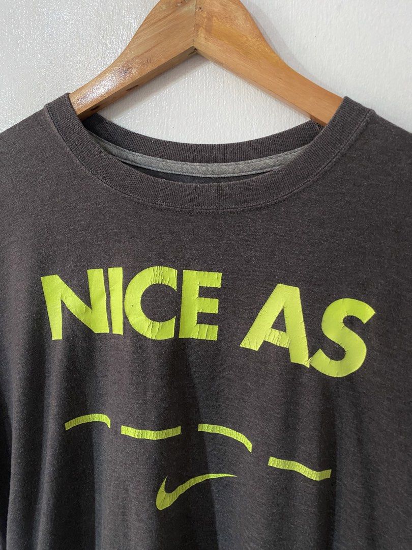AUT large mens grey nike shirt tee (Category: Tshirts & Polo Shirts ) located in Quezon City. Submitted by manilablacksheep (Listing ID 1463554182, Image 3). Description: 21wx28L Large fit Item storage b37 .