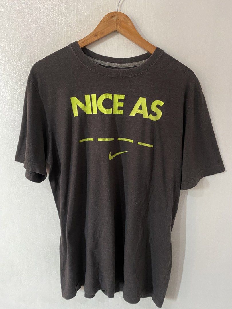 AUT large mens grey nike shirt tee (Category: Tshirts & Polo Shirts ) located in Quezon City. Submitted by manilablacksheep (Listing ID 1463554182, Image 1). Description: 21wx28L Large fit Item storage b37 .